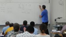 Humanitarian Logistics students studying Managerial Accounting with Prof. Serrano